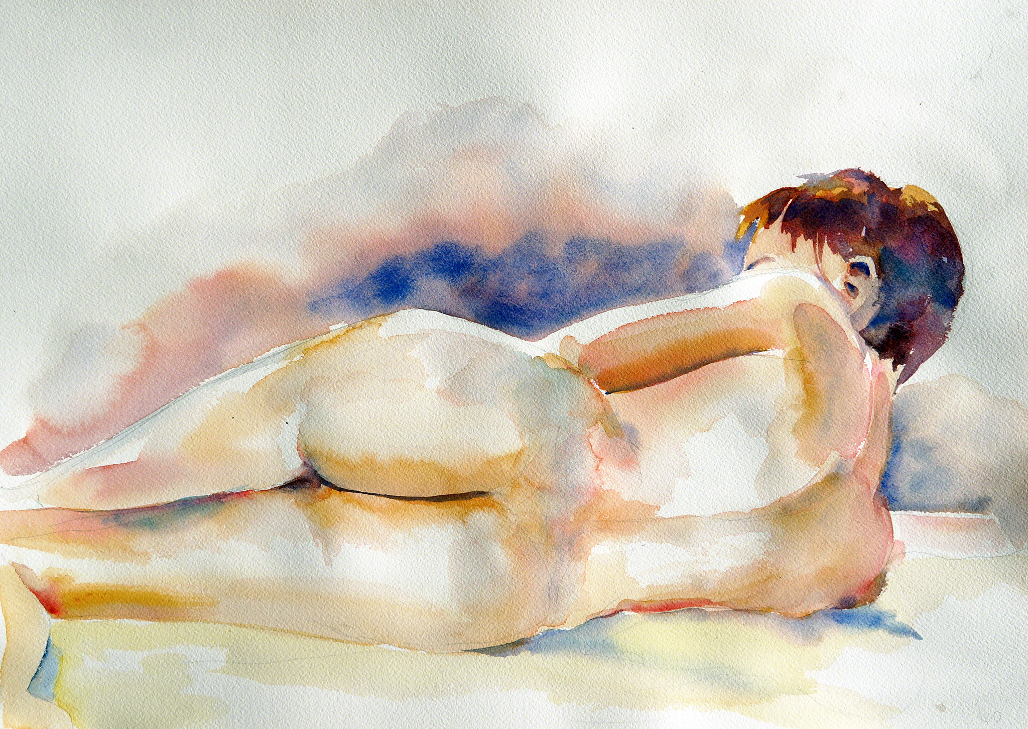 Reclining Nude Back
