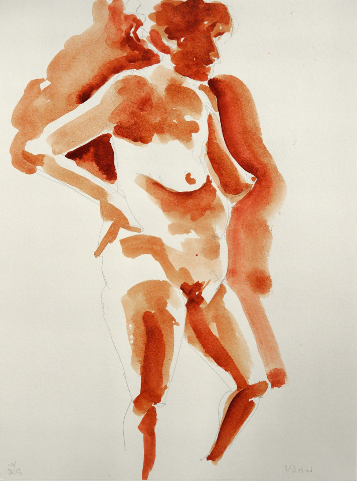 Standing Nude, Female